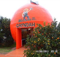 Gayndahs Big Orange - Gold Coast Attractions