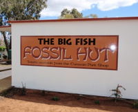 Big Fish Fossil Hut at Peak Hill