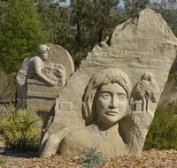 Heritage Sculptures at Pensioners Hill Lookout - Gold Coast Attractions
