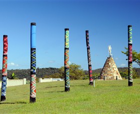 Maclean Tartan Power Poles - Gold Coast Attractions 0