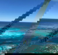 Pink Lake  Abrolhos Island Flyover - Gold Coast Attractions