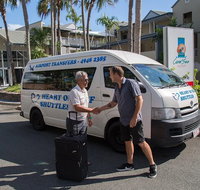 Airport Transfers - Return round fare share shuttle service - Gold Coast Attractions