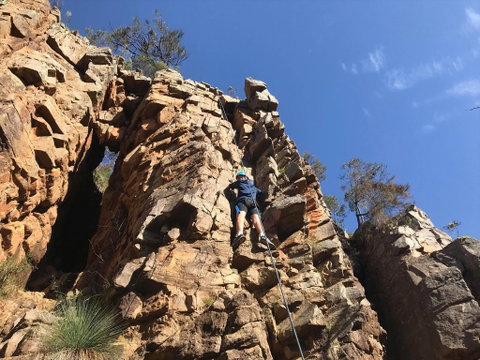 Rock Climbing In Morialta - Gold Coast Attractions 1