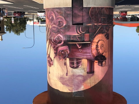 Kadina Water Tower Mural - Gold Coast Attractions 2
