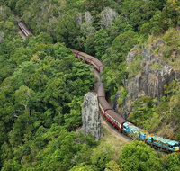 Cairns 4WD Waterfall and Rainforest Tour Including Kuranda Scenic Railway - Gold Coast Attractions