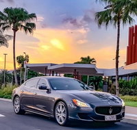 Maserati Quattroporte Limousine Transfer Cairns Airport to City - Gold Coast Attractions