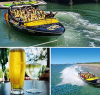 Express Jet Boat  Beers on the deck - Gold Coast Attractions