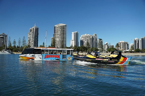 Aquaduck & Paradise Jet Boating Combo - Gold Coast Attractions 0