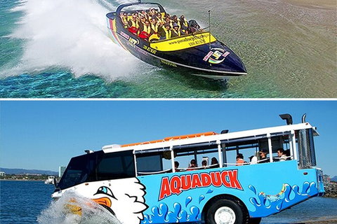 Aquaduck & Paradise Jet Boating Combo - Gold Coast Attractions 1