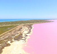 Pink Lake  Abrolhos Islands Scenic Flight - Gold Coast Attractions