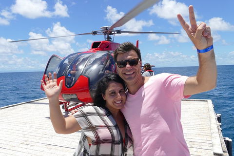 Full Day Reef Cruise Including 10 Minute Heli Scenic Flight: Get High Package - Gold Coast Attractions 0