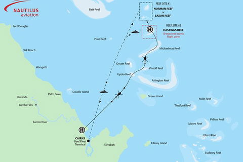 Great Barrier Reef Scenic Helicopter Tour And Cruise From Cairns - Gold Coast Attractions 4
