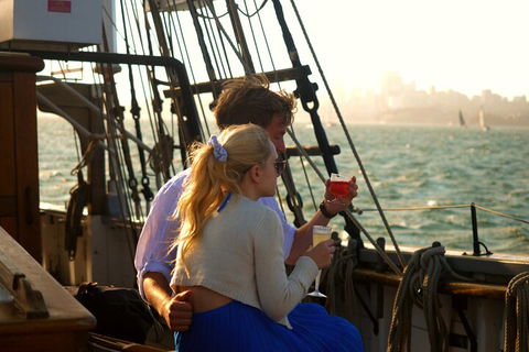 Sydney Harbour Tall Ship Wine & Canapes Evening Cruise - Gold Coast Attractions 1