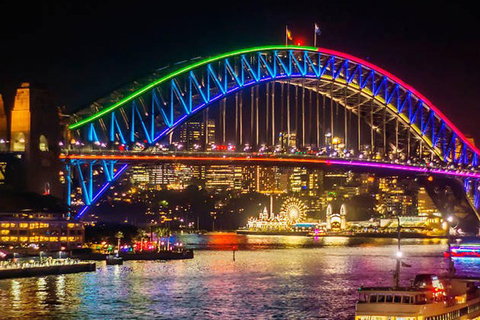 Vivid 90-Minute Sydney Harbour Intimate Catamaran Cruise With Canapes - Gold Coast Attractions 0